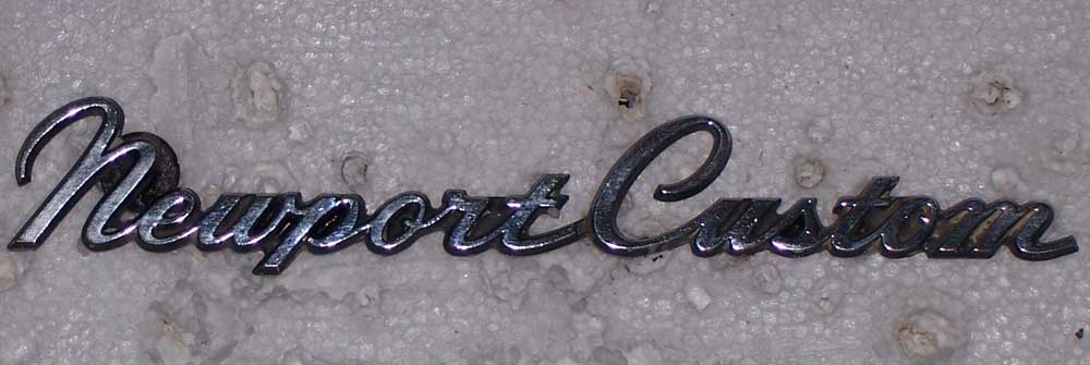 1968 Chrysler newport used parts #5